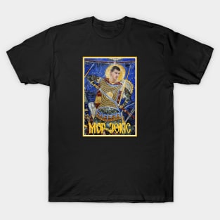 MVP Nikola Jokic As Holy Warrior on 14th century Serbian Orthodox Fresco T-Shirt